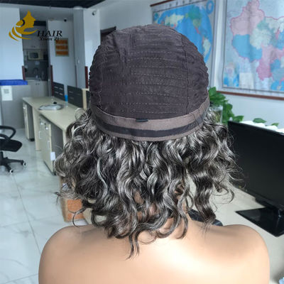 Gepasst Gery 5*5 HD Body Wave Kleberlos Silk Top Full Lace Perücke