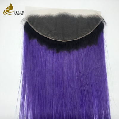 50-120g 13X6 Schweizer Spitze Brasilianisches 100% Echthaar Virgin Straight Lace Closure