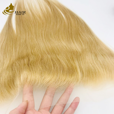 613 Farbe Transparent 100% Echthaar Lace Closure Remy Haaransatz