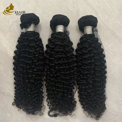 Qualität Großhandel Kutikel ausgerichtet unverarbeitet jungfräulich vietnamesische menschliche Haarverlängerungen Verkäufer Kinky Curly Bundles usine